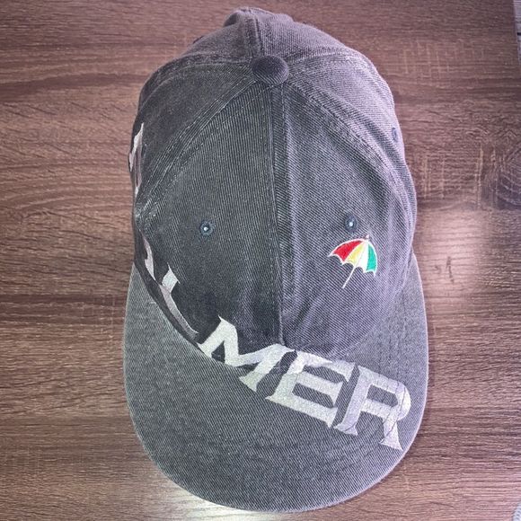 Vintage Arnold Palmer Hat Duckster Charcoal Gray - Picture 9 of 13